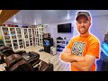 His retro game collection was impressive  game room tour