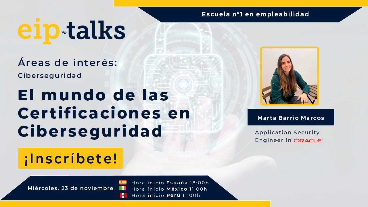El mundo de las Certificaciones en Ciberseguridad - YouTube