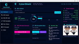 From Phishing Links to Encryption — I Built CyberShield 🛡️