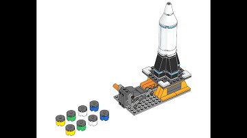 Building Tutorial - Mission Moon Inspire Build - Rocket Ship