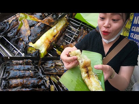 Video Lạ Kì Chuối Nếp Nướng Campuchia 