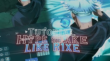 Hype Shake Like R1xe Alight Motion Tutorial! [Free Preset]
