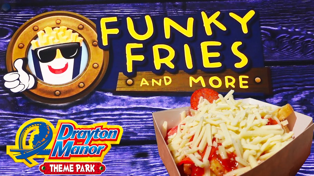Funky Fries Food Drayton Manor 2022 YouTube