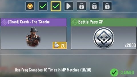 COD Mobile Use Frag Grenades 10 Times in MP Matches Task Complete