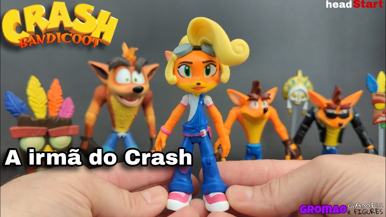 Coco a irmã do Crash Bandicoot da Headstart Toys. YouTube