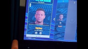 2k my player missing