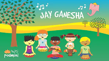 🎶 Mantra JAY GANESHA | MiniPadmini (Yoga Infantil)