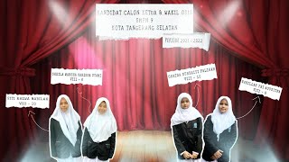 KAMPANYE PEMILIHAN KETUA DAN WAKIL OSIS SMPN 9 KOTA TANGERANG SELATAN PERIODE 2021/2022
