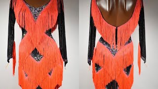 社交ダンスドレス ラテンドレス Ballroomdancedress Latindress - YouTube