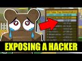 This leaderboard player is cheating  using my name explained  bee swarm simulator roblox