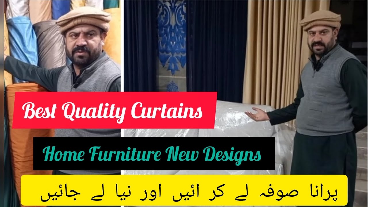New Furniture Design .sofa latest variety .Best Quality Curtains