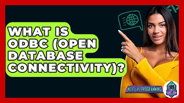 What Is ODBC (Open Database Connectivity)? - Next LVL Programming
