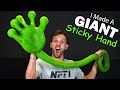 Worlds largest giant sticky hand