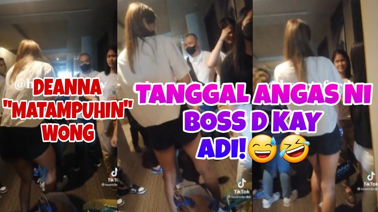 TANGGAL ANGAS NI DEANNA WONG SA ISANG YAKAP LANG NI IVY LACSINA WAG 