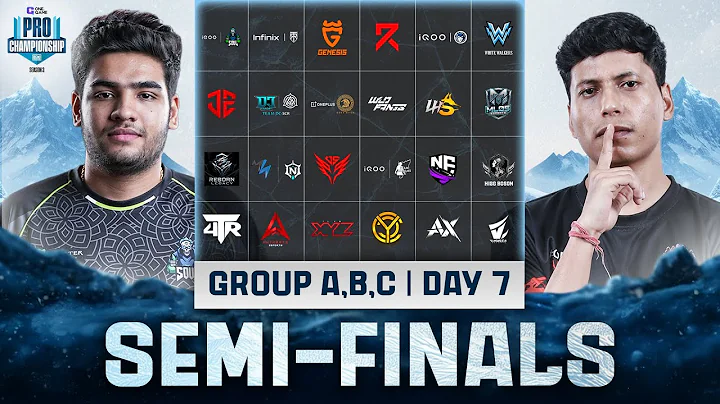 ONEGAME PRO CHAMPIONSHIP | DAY 7 |  SEMI FINALS  | BGMI | SEASON 3 | #iqoosoul