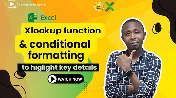 Xlookup function and conditional formatting #excel #conditional_formatting