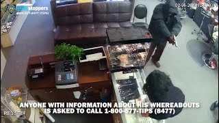Caught On Camera: Gunpoint Robbery Inside Nail Salon
