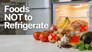 10 Foods You Should NEVER Store in the Fridge | Smart Food Storage Tips