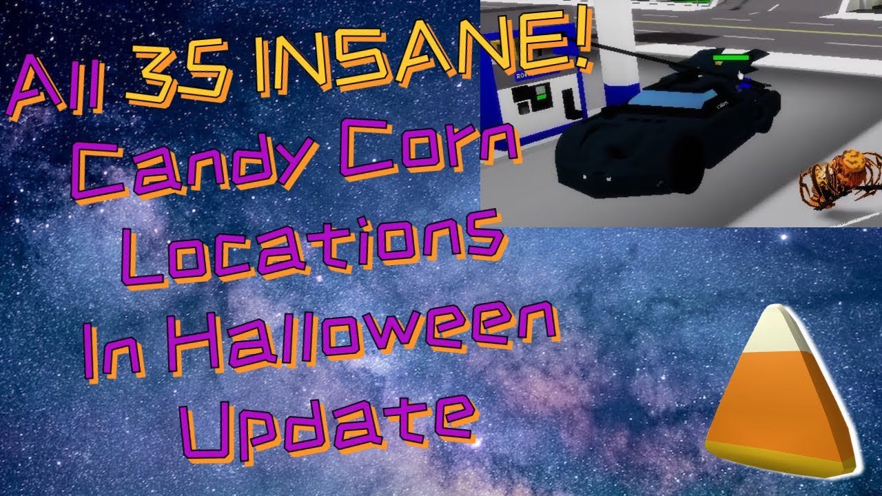 ALL 3 HIDDEN HALLOWEEN UPDATE CANDY CORN CODES IN ROBLOX RACE