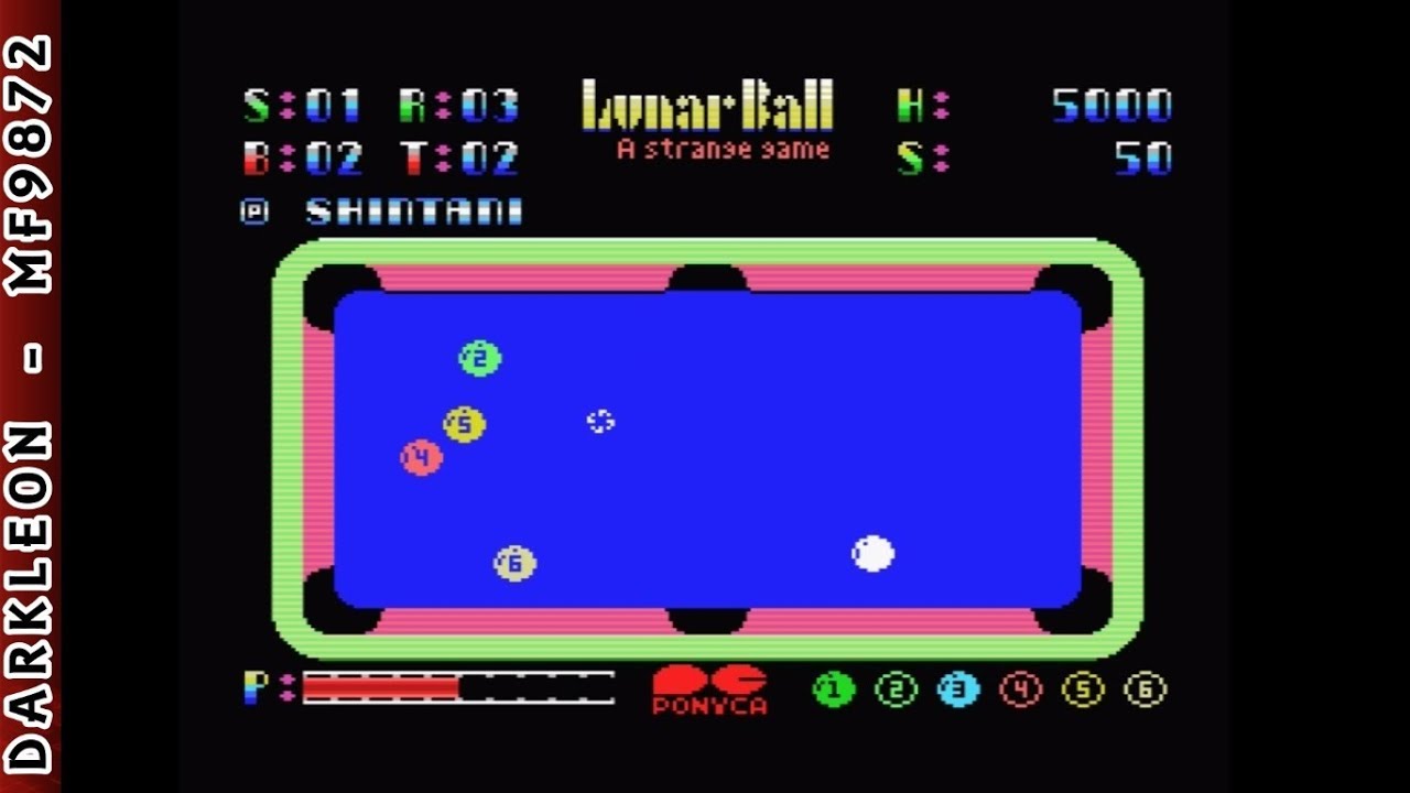 MSX - Lunar Ball - YouTube