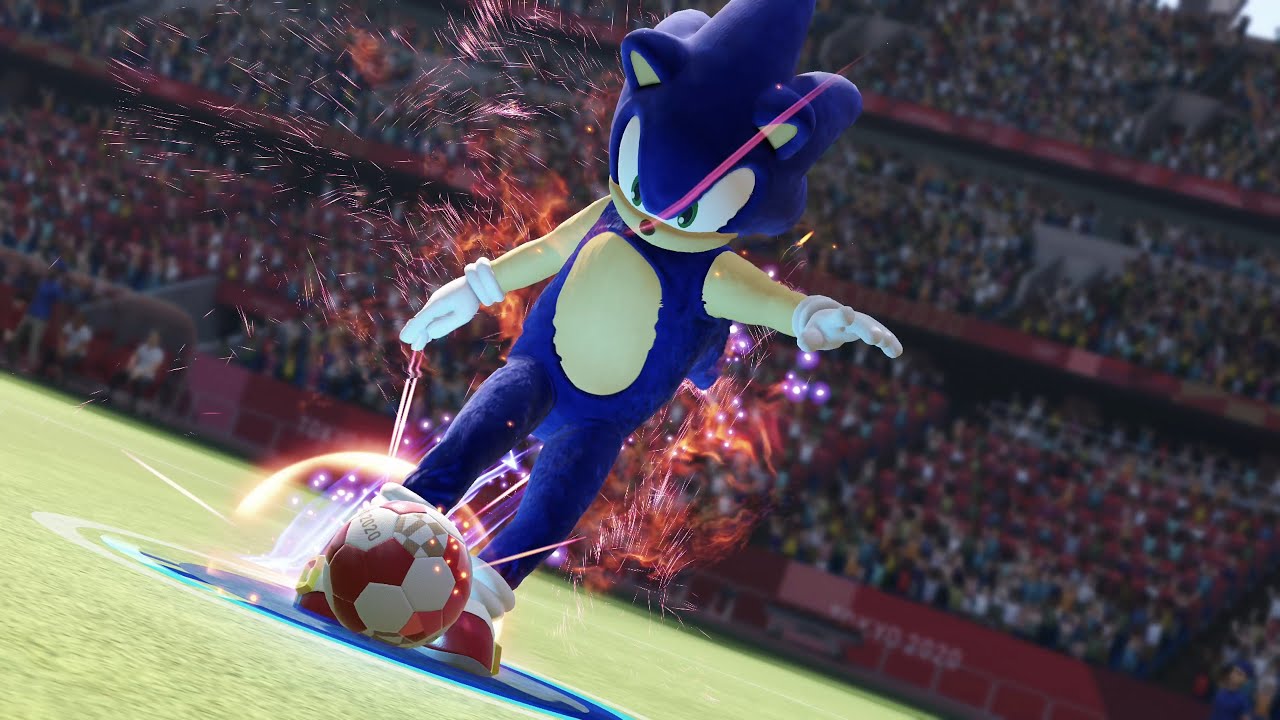 OLYMPIC GAMES TOKYO 2020 (Football/Soccer) - 8 Minutes of Sonic Gameplay (4k 60FPS)