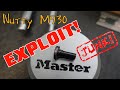 (1452) Master Lock M930 EXPLOIT Discovered!