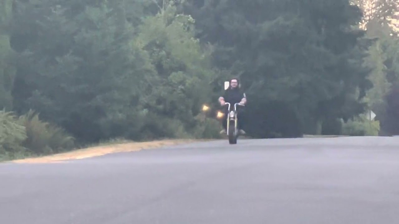 honda trail 70 top speed run