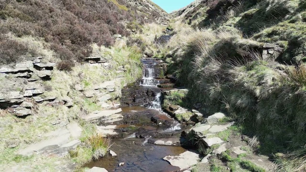 Snake Pass waterfalls Drone 10 Apr 25