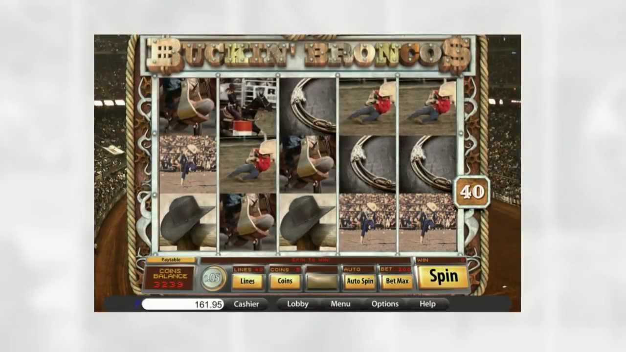 Buckin' Broncos Slots YouTube