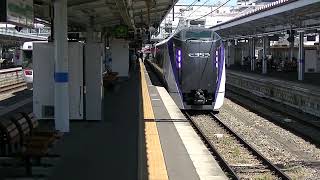 E353系 特急あずさ18号新宿行 松本発車