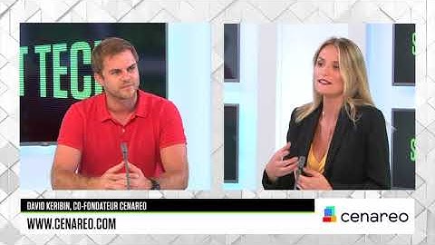 Interview de David Keribin, CEO & co-fondateur Cenareo - Bsmart TV,  Le Lab