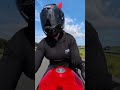 Well have you ever got a number on that speed? 💅🏽 #ducati #bikelife #bikerchick