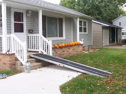 Portable Ramp for Wheelchair Access Cheap Prices - YouTube