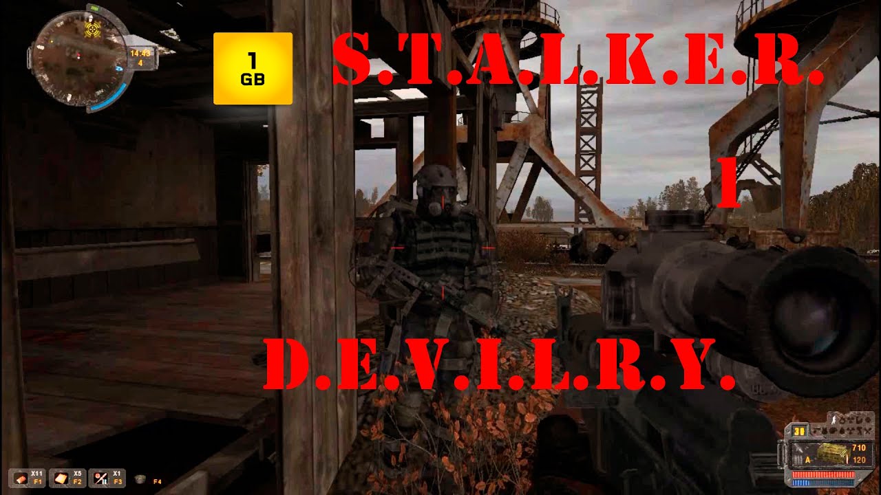 S.T.A.L.K.E.R. - Devilry ч.1 Начало.В поисках Лиса.Неизвестный монолит.Убить контроллера.