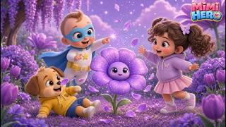 Colors Song 🌈 | Learn Colors for Babies, Toddlers & Kids | Mimi Hero Nursery Rhymes