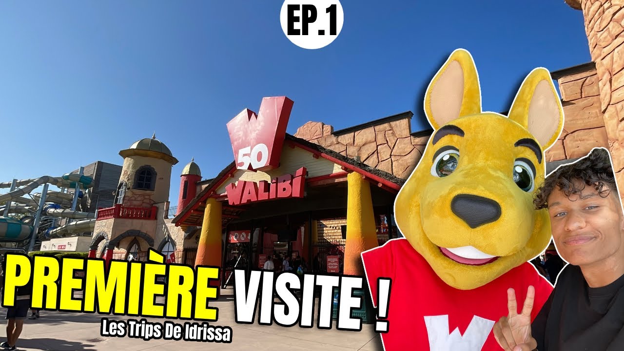 Première fois à Walibi Belgium… un COUP DE COEUR ❤️ ! | Les Trips de Idrissa 🎢 EP.1