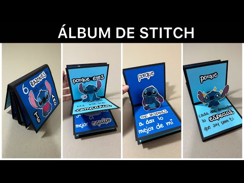 Surprise your special someone with this stitch scrapbook album | 6 reasons why I love you