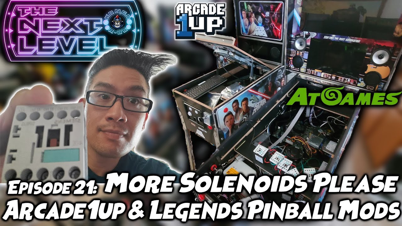 Adding More Solenoids/Feedback Arcade1Up & Legends Pinball Modding