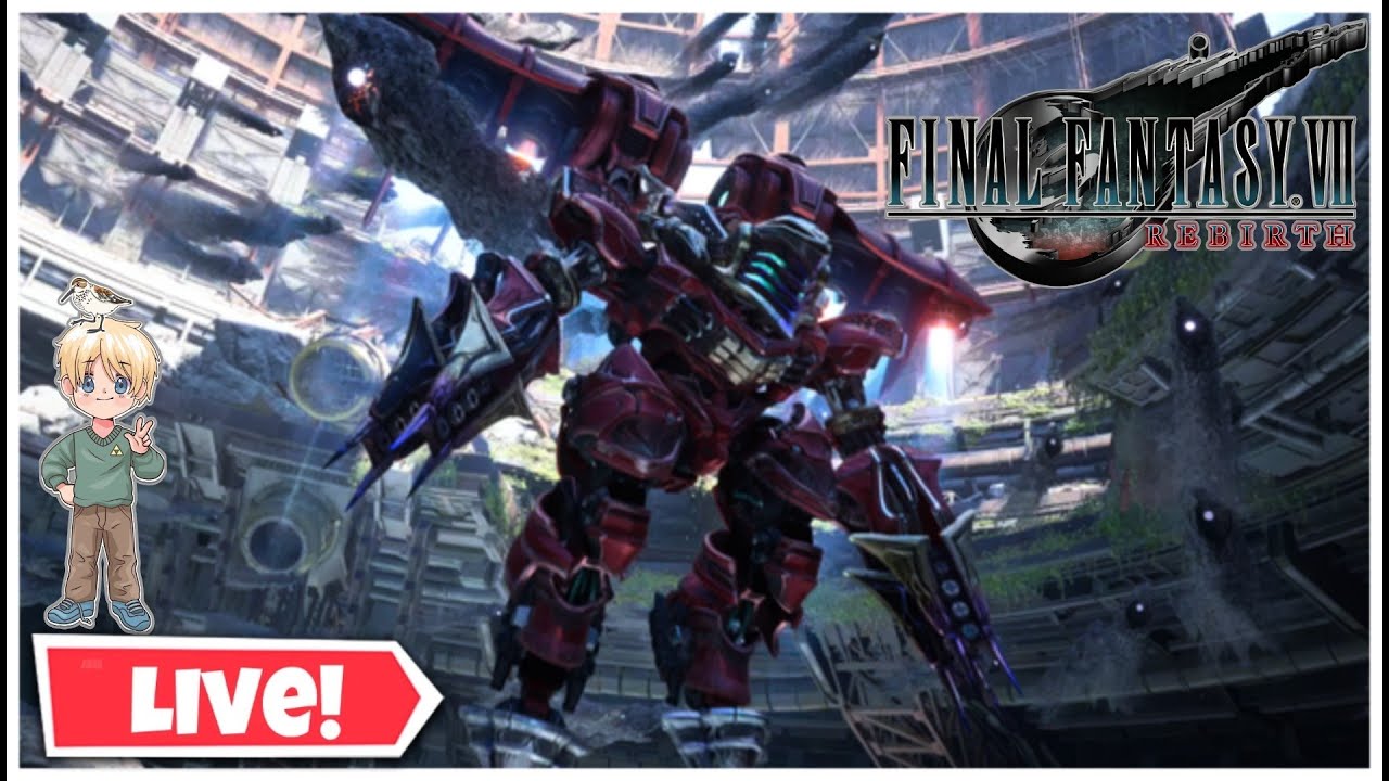 FINAL FANTASY 7 REBIRTH PLAYTHROUGH - PART 12 - SCARLET BOSS FIGHT! | SandpiperXP Plays