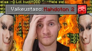 Päihitin Jyksedin 'MAHDOTTOMAN' Minecraftin...