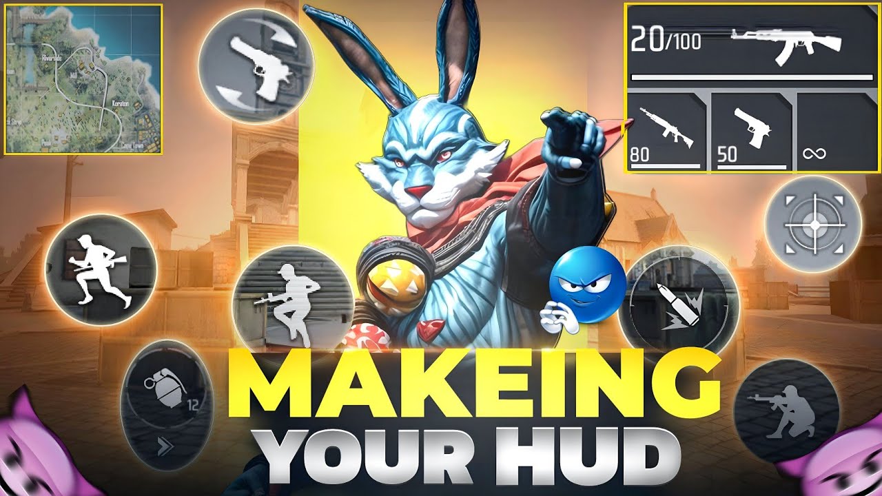 MAKEING YOUR OWN HUD 💪 FOR FASTEST ⚡ GAMEPLAY | NOT SUBHAM |