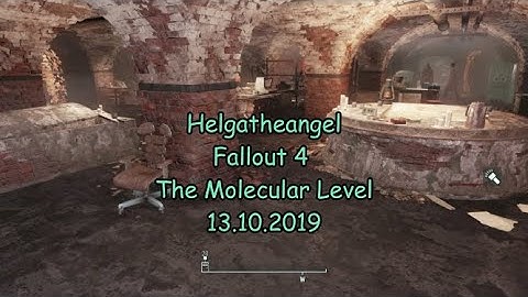 Fallout 4   The Molecular Level   by Helgatheangel