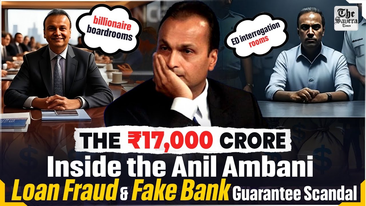 THE 17,000 CRORE Inside the Anil Ambani Loan Fraud & Fake Bank Guarantee Scandal