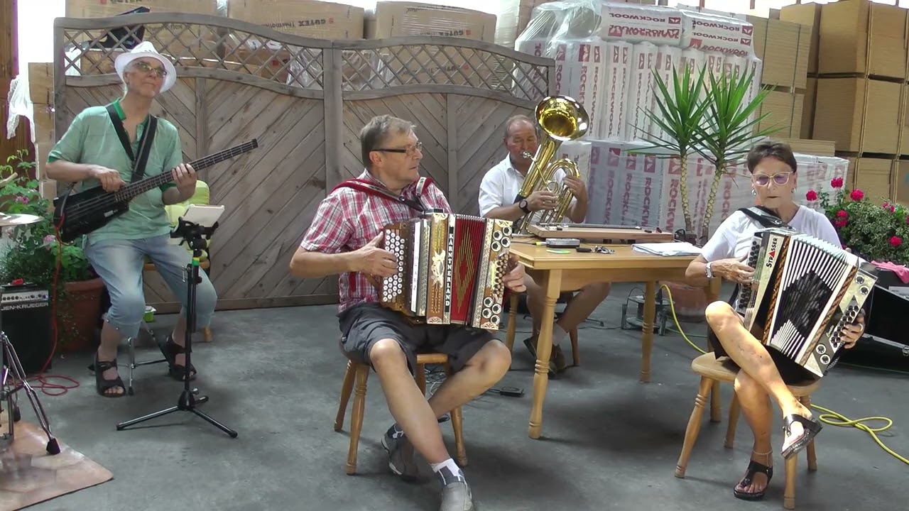 Nürnberger Trio mit Detlef - Georg - Marianne - Feierstimmung -