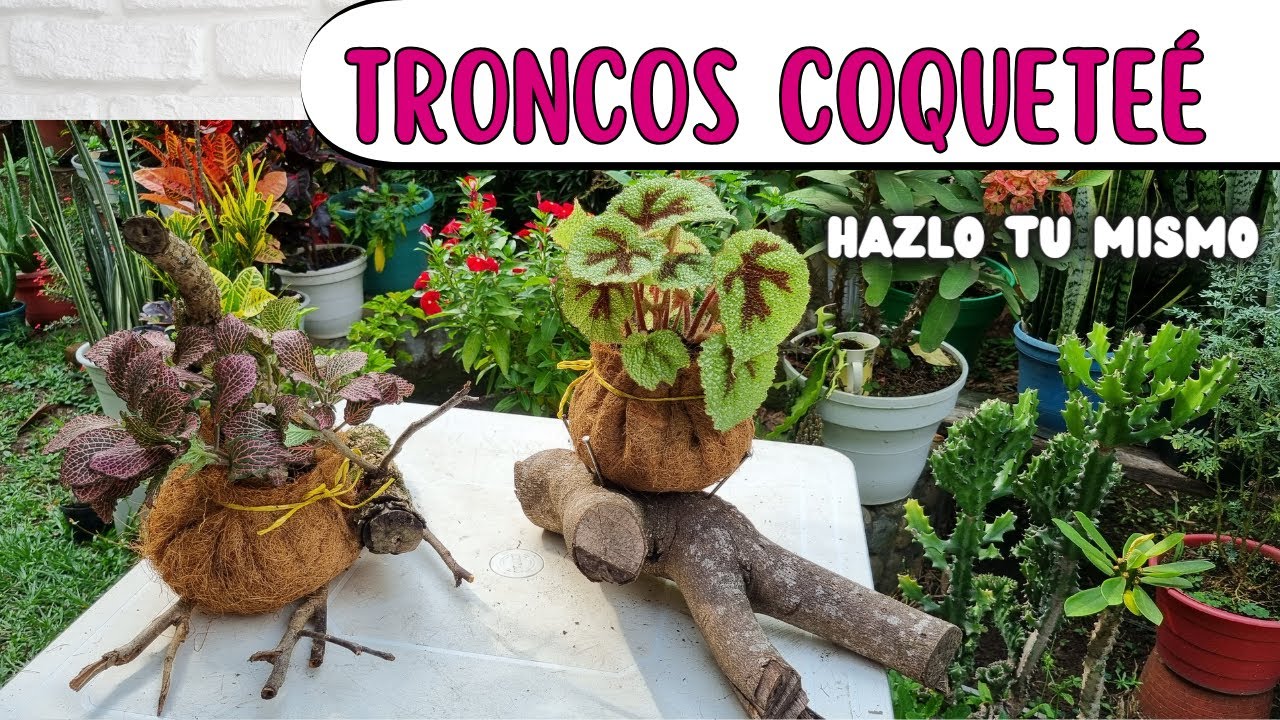 HACIENDO TRONCOS  COQUETTE con TÉCNICA coquedama hazlo tu también/Liliana Muñoz