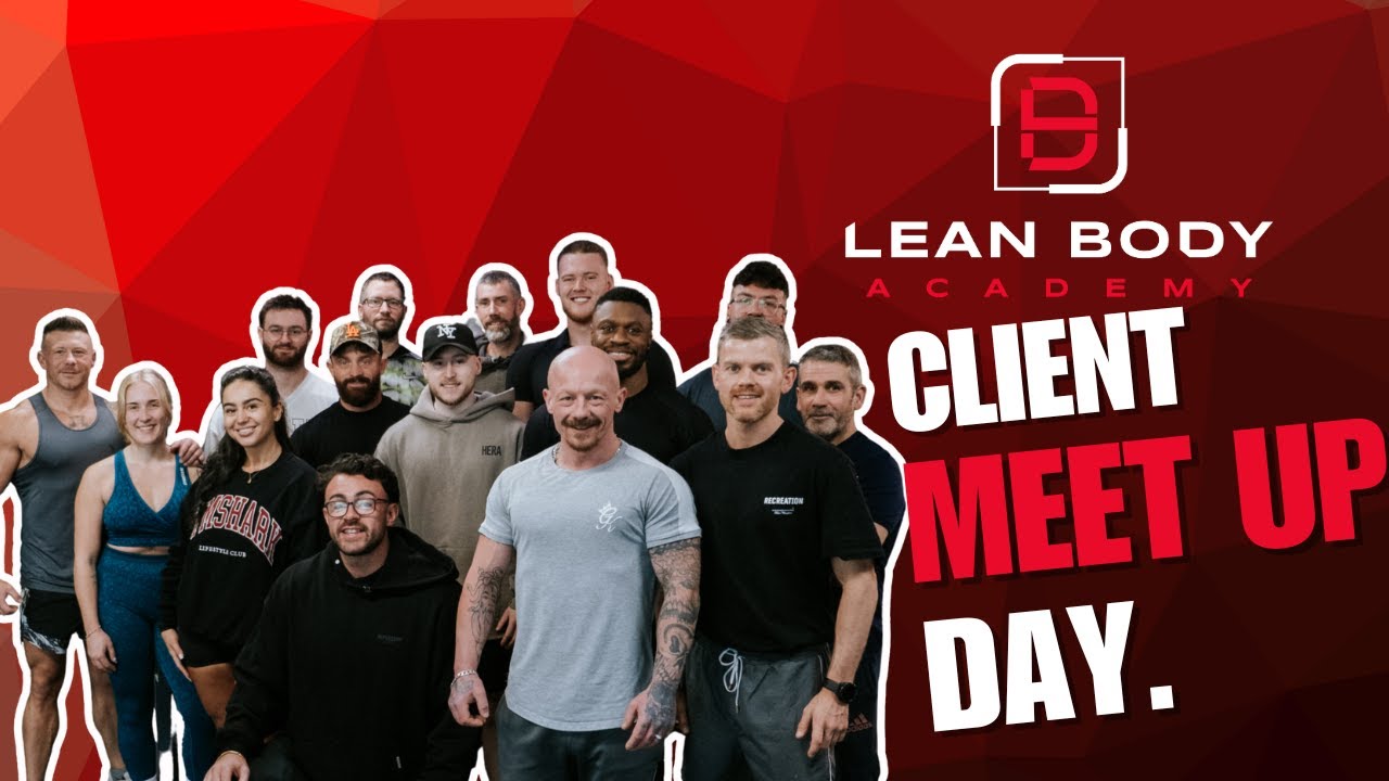 First ever Lean Body Academy Client meet up day, at Foundry Gym Cannock.