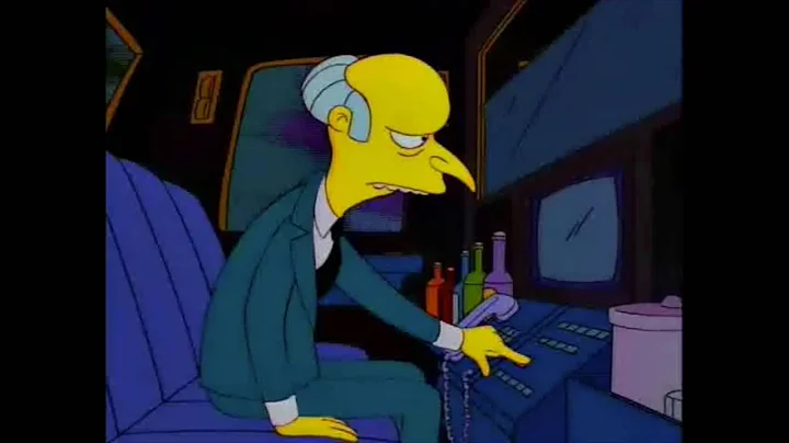 SMITHERS : NEVER NEVER NEVER NEVER