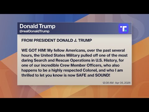 US Successfully Rescues Second Airman from Iran