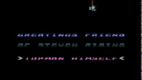 Atari 8-bit Captain Sticky