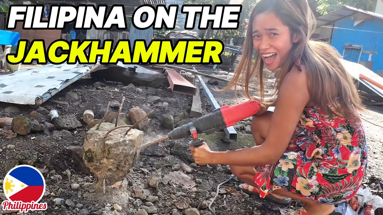 🇵🇭 Компания Homestead Construction - Время сноса с помощью отбойного молотка!